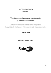 Saivod VS1810B Instrucciones De Uso