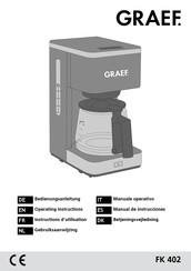 Graef FK 402 Manual De Instrucciones