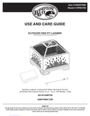 HAMPTON BAY LARIMER OFW315S Guía De Uso Y Cuidado