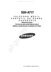 Samsung SGH-A717 Manual Del Usuario