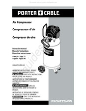 Porter Cable PXCMF226VW Manual De Instrucciones