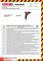 Desoutter PT052-T7000-I10S Manual Del Usuario