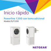 NETGEAR Powerline 1200 PLP1200 Guia De Inicio Rapido