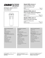 Omnifilter C SFM2 Instrucciones De Instalación