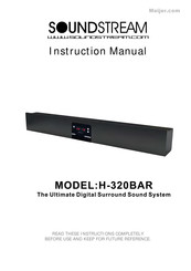 Soundstream H-320BAR Manual De Instrucciones