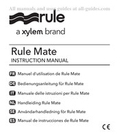 Xylem Rule Mate RM750A-24 Manual De Instrucciones