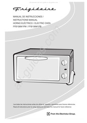 Frigidaire FFB106M1PW Manual De Instrucciones