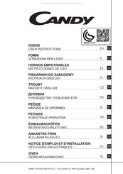 Candy FCXP825X/E Instrucciones De Uso