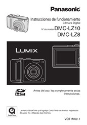 Panasonic LUMIX DMC-LZ10 Instrucciones De Funcionamiento