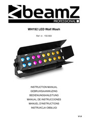 Beamz professional WH192 Manual De Instrucciones