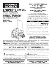 Power Stroke PS9C3501 Serie Manual Del Operador