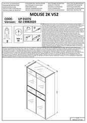 Forma Ideale MOLISE 2K VS2 Instrucciones De Montaje