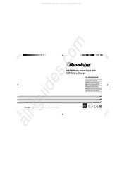 Roadstar CLR-200GSM Manual De Instrucciones