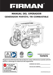 Firman T07573 Manual Del Operador