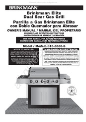 Brinkmann 810-3660-S Manual Del Propietário