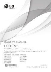 LG 55LB6100 Manual Del Usuario