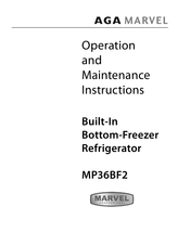 AGA MP36BF2LS Guía De Uso Y Cuidado