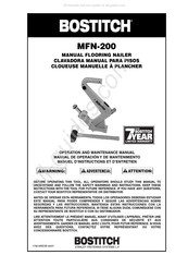 Bostitch MFN-200 Manual De Operación Y De Mantenimiento