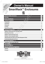 Tripp-Lite SmartRack SR24UBEXP Manual Del Propietário