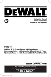 DeWalt DCW210B Manual De Instrucciones