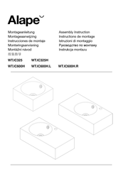 Alape WT.IC325H Instrucciones De Montaje