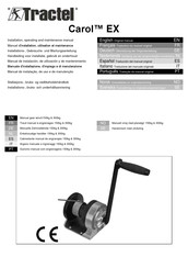Tractel Carol EX Manual De Instalación, De Utilización Y De Mantenimiento