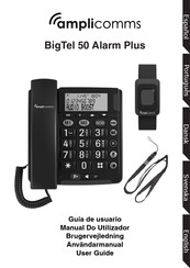 Amplicomms BigTel 50 Alarm Plus Guía De Usuario