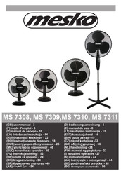 Mesko MS 7308 Manual De Uso