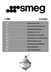 Smeg CO402E Instrucciones De Uso