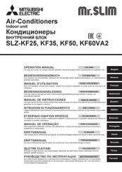 Mitsubishi Electric SLZ-KF25 Manual De Instrucciones