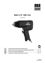 Schneider Airsystems SGS 1/2 HW 141 D Manual De Instrucciones