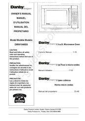 Danby Designer DMW1048SS Manual Del Propietário