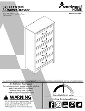 Ameriwood HOME 5757337COM Instrucciones De Montaje