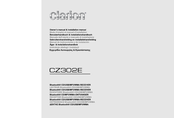 Clarion CZ302E Manual De Instrucciones Y De Instalación