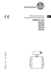 IFM Electronic SDG150 Instrucciones De Uso