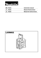 Makita LXRM02 Manual De Instrucciones