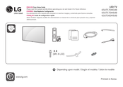 LG 65UT570H9UB Guía Rápida De Configuración