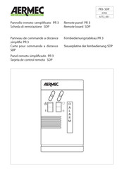 AERMEC PR 3 Manual Del Usuario