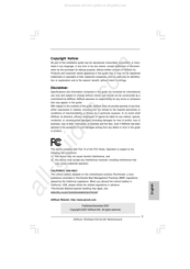 ASROCK WOLFDALE1333-GLAN Manual
