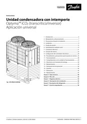 Danfoss Optyma iCO2 OP-UPAC015COP04E Instrucciones