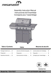 Megamaster 720-0783T Instrucciones De Ensamblaje