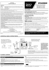 Sylvania 6419TB Manual Del Usuario