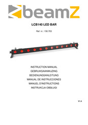 Beamz LCB140 Manual De Instrucciones