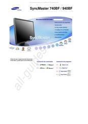 Samsung SyncMaster 740BF Manual Del Usuario