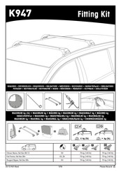 Yakima K947 Manual Del Usuario