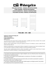 Orbegozo THA 315 Manual De Instrucciones