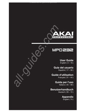 Akai Professional MPD232 Guia Del Usuario