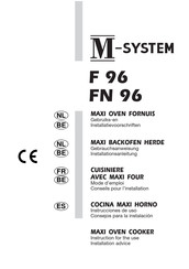 M-system F 96 Instrucciones De Uso Consejos Para La Instalación