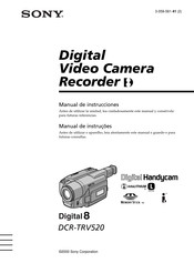 Sony DCR-TRV520 Manual De Instrucciones