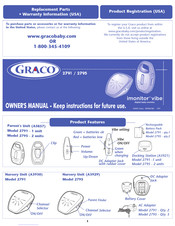 Graco imonitor 2791 Manual Del Propietário